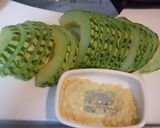 とらまくわ(まくわ瓜)の昆布茶漬け。作り方2写真