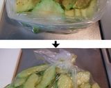 とらまくわ(まくわ瓜)の昆布茶漬け。作り方3写真
