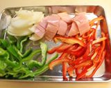 ナスしめじベーコンdeワンポットパスタ作り方1写真
