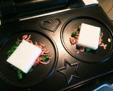 切りもちとパンケーキプレートでおせんべい作り方3写真