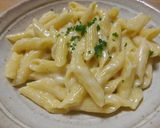 ワンポットパスタ☆マカロニチーズ風作り方4写真