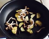 フライパン一つ★ナスのトマトソースパスタ作り方1写真