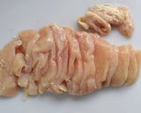 簡単節約☆鶏胸肉の生姜焼き。作り方3写真