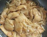 簡単節約☆鶏胸肉の生姜焼き。作り方8写真