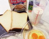 名糖ミルクティーで幸せフレンチトースト作り方1写真