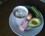 アボカド炒飯作り方1写真