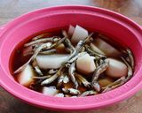 ホッと家庭の味！大根と小魚の炊き合わせ作り方3写真