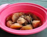 ホッと家庭の味！大根と小魚の炊き合わせ作り方4写真