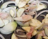 味噌ミルクソース煮・ワンポットパスタ作り方2写真