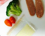 ポテベジ野菜盛り！作り方3写真