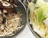 鶏とごぼうの秋鍋作り方1写真