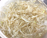切干し大根と千切り野菜のゴマ酢和え作り方1写真