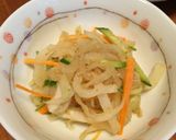 切干し大根と千切り野菜のゴマ酢和え作り方8写真