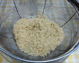 レンジ玄米御飯(茶碗3杯・浸し後加熱)作り方2写真