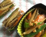 ピリ辛 〜サムジャンきんぴらごぼう〜作り方9写真