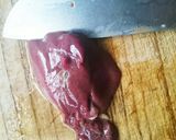 鶏レバーのココナッツオイル炒め作り方1写真