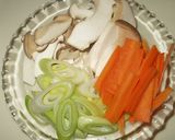 豆苗と牛肉の炒めもの作り方2写真