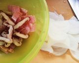 バター醤油の簡単きのこパスタ☆作り方1写真