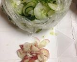みょうがときゅうりの酢の物作り方1写真