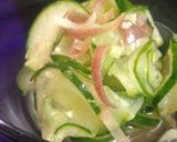 みょうがときゅうりの酢の物作り方2写真