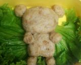 おにぎりを食べるリラックマ秋キャラ弁作り方4写真
