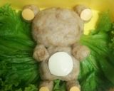 おにぎりを食べるリラックマ秋キャラ弁作り方5写真