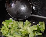 苦麦菜(麦レタス)の中華炒め作り方3写真