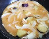 なすと玉ねぎの味噌煮ϋ♡作り方2写真
