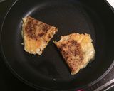 スライスチーズの納豆包み焼き作り方3写真