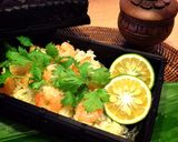 簡単！美味！えびとパクチ−のおこわ☆作り方5写真