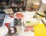 同時調理、チキンカツ編作り方1写真