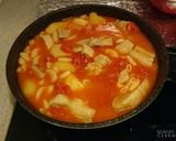 簡単✨豚肉とミニトマトのスープ~作り方4写真