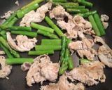 アスパラ豚丼作り方2写真