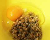 もずく納豆卵スープ作り方1写真