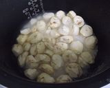 栗おこわ　シンプルに、そして栗はいっぱい作り方3写真