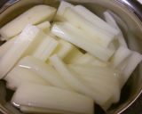 れんこんにゃく炒め煮作り方1写真