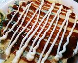 ＊小麦粉で！空芯菜のじゃがのみ焼き＊作り方6写真