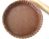 とろ〜り！キャラメルナッツのチョコタルト作り方5写真