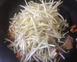 厚揚げともやしの甘辛味噌炒め作り方2写真