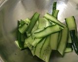 キュウリの塩もみ作り方1写真