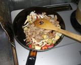 豚肉と夏野菜のジンジャー炒め作り方4写真