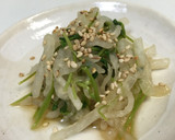 簡単‼大根と豆苗の酢の物作り方3写真