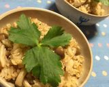 しめじ椎茸の✿大麦入り❀和風炊き込み飯作り方8写真