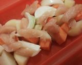 鶏ささみとコロコロ野菜のサラダ作り方2写真