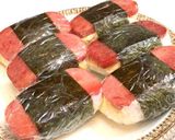 チーズマヨ入りスパムおにぎり★作り方8写真