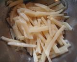 やみつき！野沢菜＆筍のコチュジャン炒め。作り方1写真