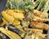 夏野菜で天丼☆香味つゆをかけて☆作り方3写真