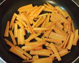 簡単、人参とちくわのアンチョビカレー炒め作り方8写真