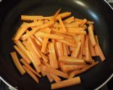 簡単、人参とちくわのアンチョビカレー炒め作り方7写真