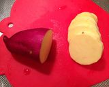 秋の味覚★さつまいもマフィン★作り方1写真